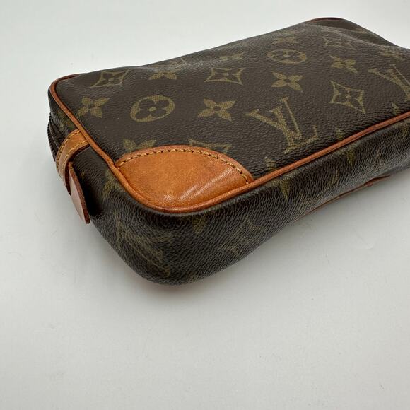 Vintage LOUIS VUITTON Wristlet Monogram Canvas Marly Dragonne PM Clutch - Picture 10 of 13
